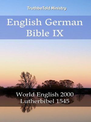 cover image of English German Bible IX